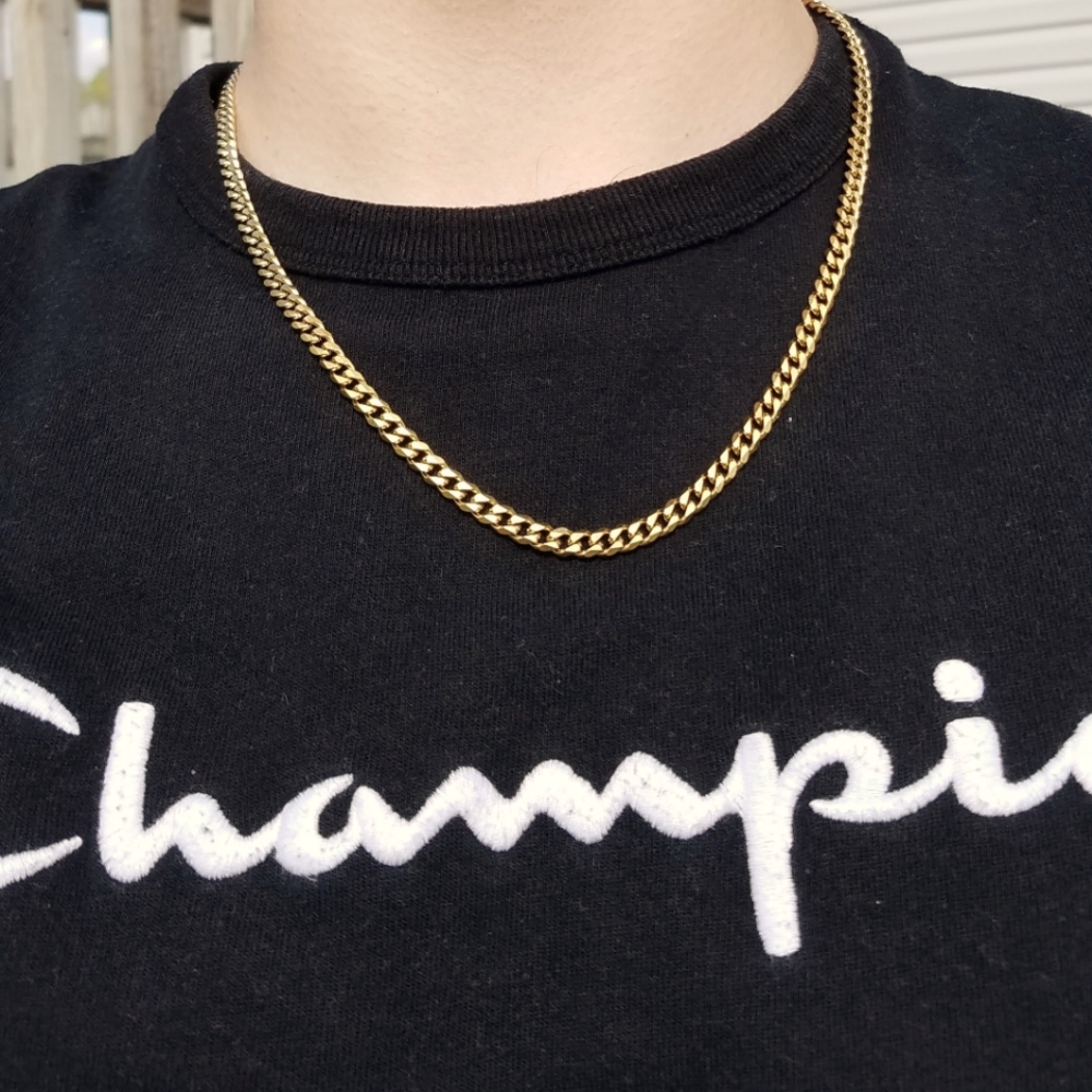 Gold Chain 14k Gold Cuban Link